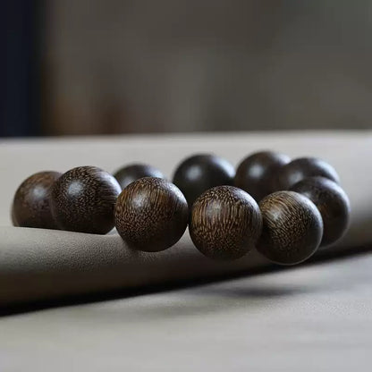 Agarwood worry beads