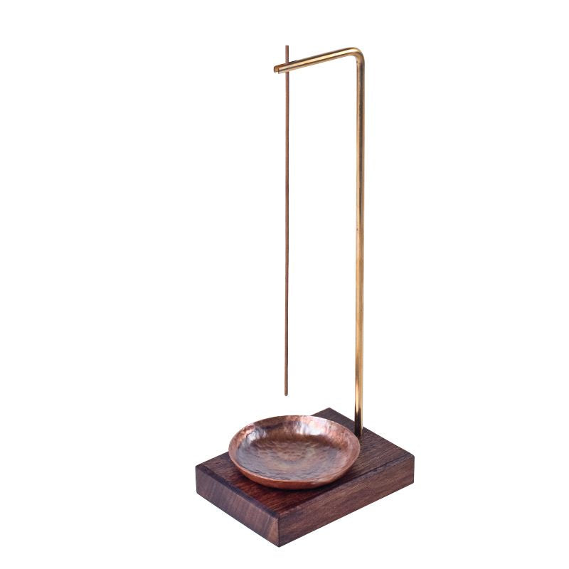 Pure Copper Holder with North American Black incense holder