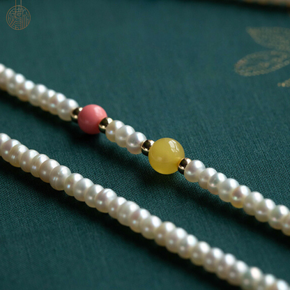 Freshwater Pearl Handmade Rope Chain